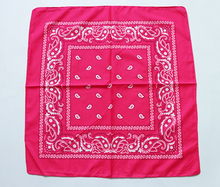 55 Cm Paisley Bandana In Sport Sjaal Polyester Hoofdband Voor Jongen/Meisje Hoofddeksels