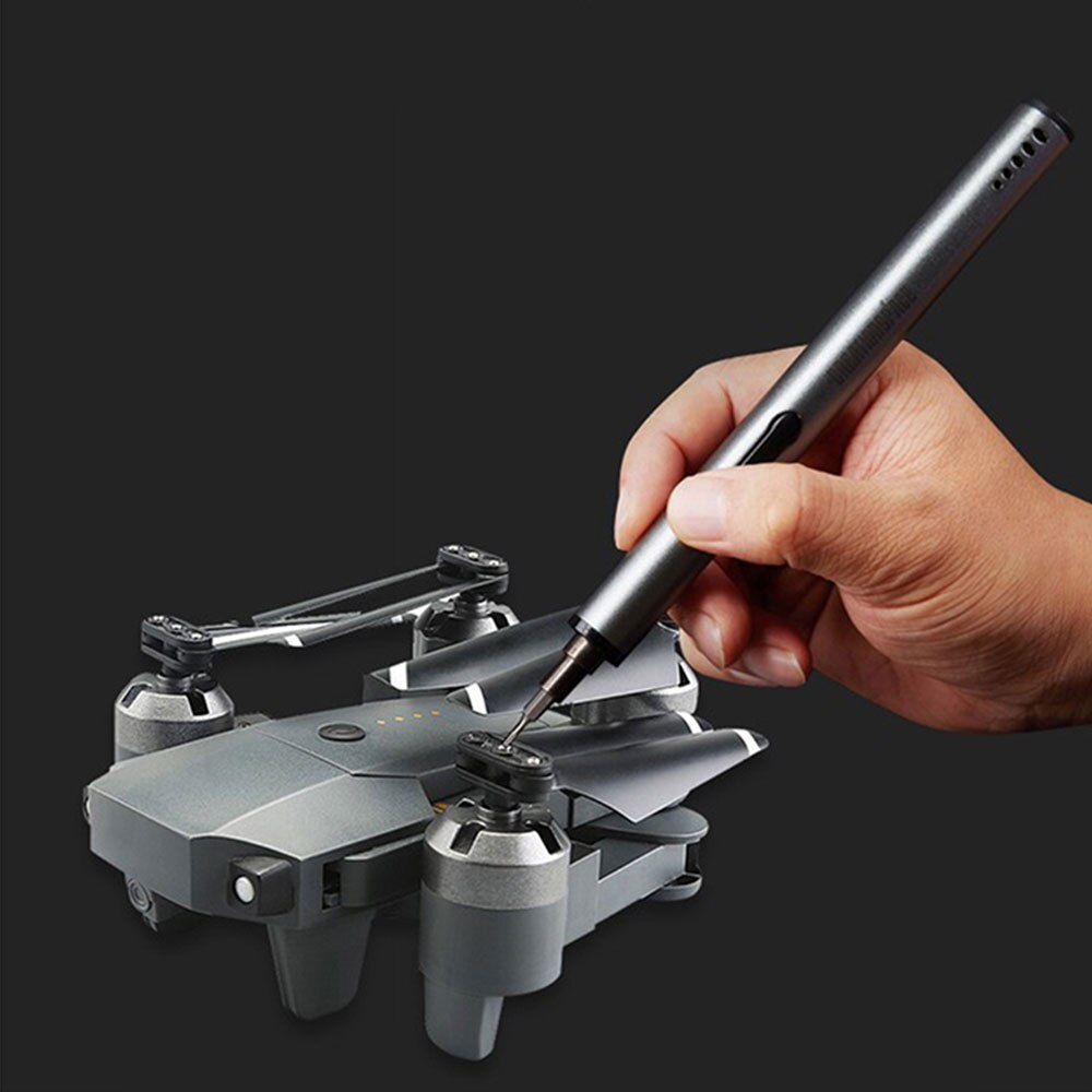 Rechargeable Electric Cordless Screwdriver Power Screw Driver Set With LED Light Lithium Battery Electric Drill Bit Power Tools