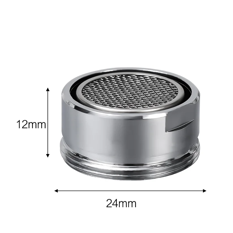 3/1pcs Brass Water Saving Faucet Tap Aerator Replaceable Filter Mixed Nozzle 24mm Thread Bathroom Faucet Bubbler Bathroom Parts