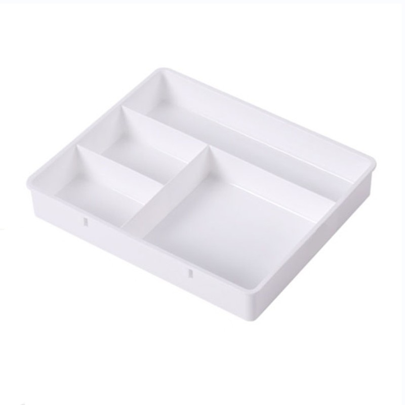 Tisch-Schubladen-Aufbewahrungskoffer, stapelbar, mit mehreren Zellen, Aufbewahrungstablett für Kleinigkeiten, Schminktisch, Schmuck, Schreibwaren-Organizer, machen-hoch-Organizer: Grün
