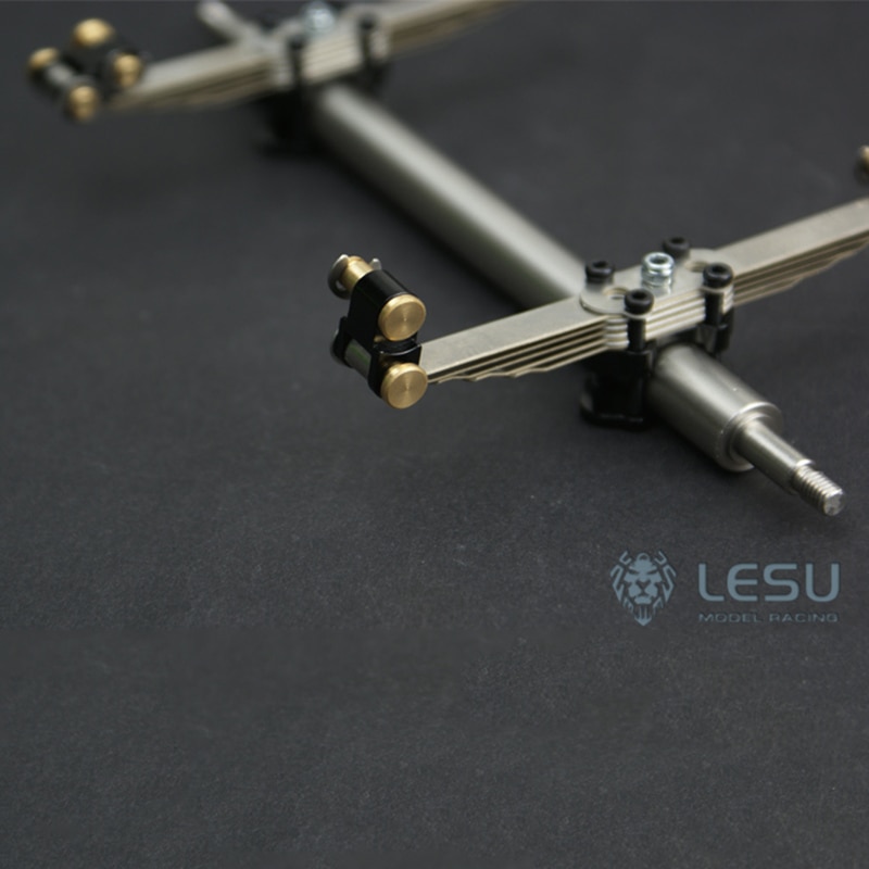 Metal Suspension with Axle for 1/14 LESU TAMIYA RC Trailer Truck Scale Model