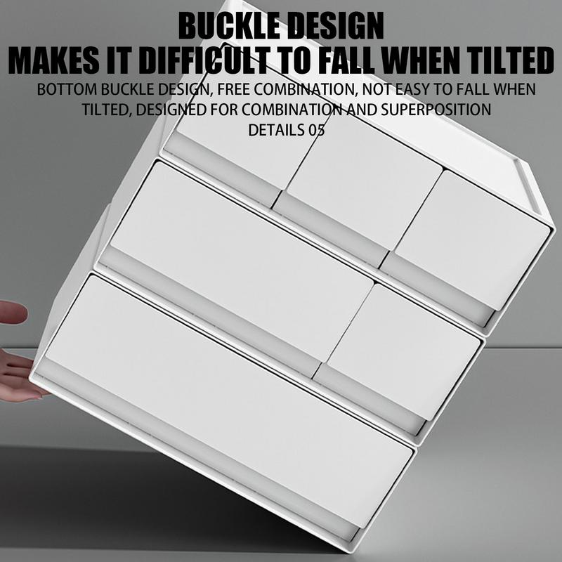 Desk Drawer Organizer Stackable Under Desk Drawer Small Drawer Organizer Under Desk Drawer Desktop Storage Organizer Buckle