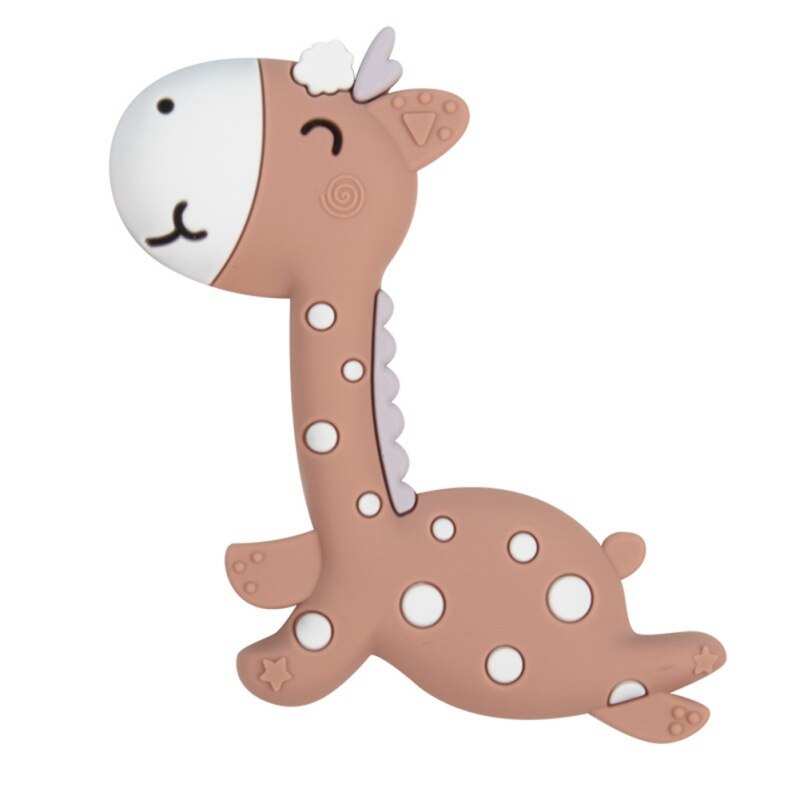 Silikon Beißringe Baby Cartoon Beißring BPA FREI Kauen Charms Infant Zahnen Zähne Spielzeug