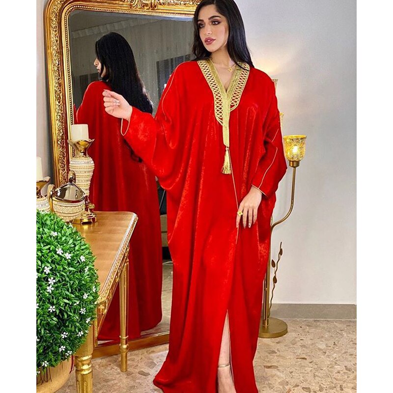 Vrouwen Dubai Open Voorzijde Bisht Abaya Moslim Lange Mouwen Kwastje Kimono Vesten Mantel Islam Midden-oosten Marokkaanse Caftan Party Gown