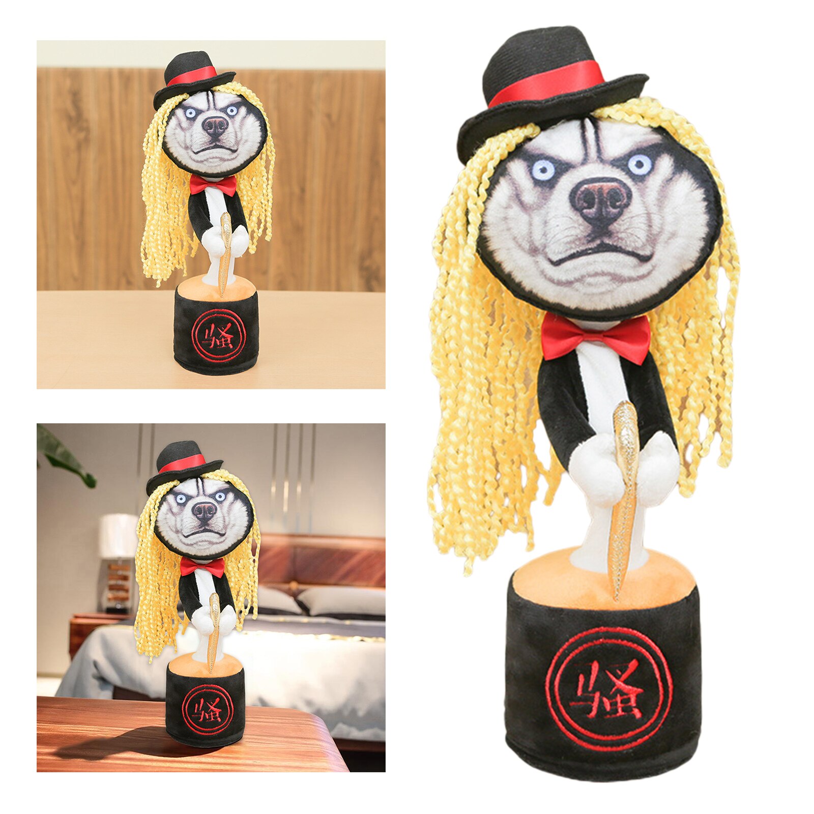 Kawaii Knuffel Dance & Sing Schudden Twist Gevulde Hond Dansen Pop Met 100 Nummers Kids Interactieve Speelgoed