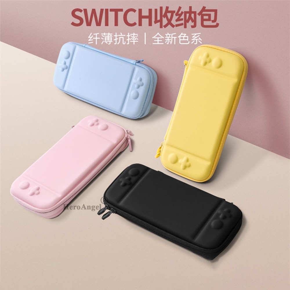 Bolsa de transporte rígida portátil para Nintendo Switch Lite, funda protectora para consola NS, accesorios de almacenamiento