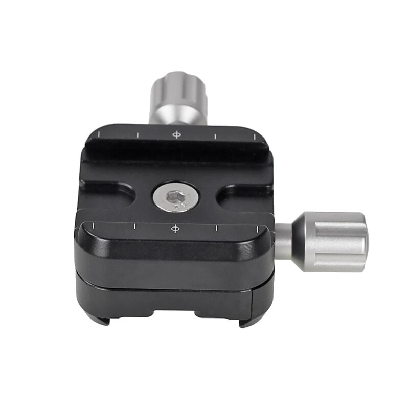 XILETU QR-50B doppio strato rapido caricamento morsetto sede universale treppiede sgancio rapido morsetto supporto per Macro piastra panoramica Shot