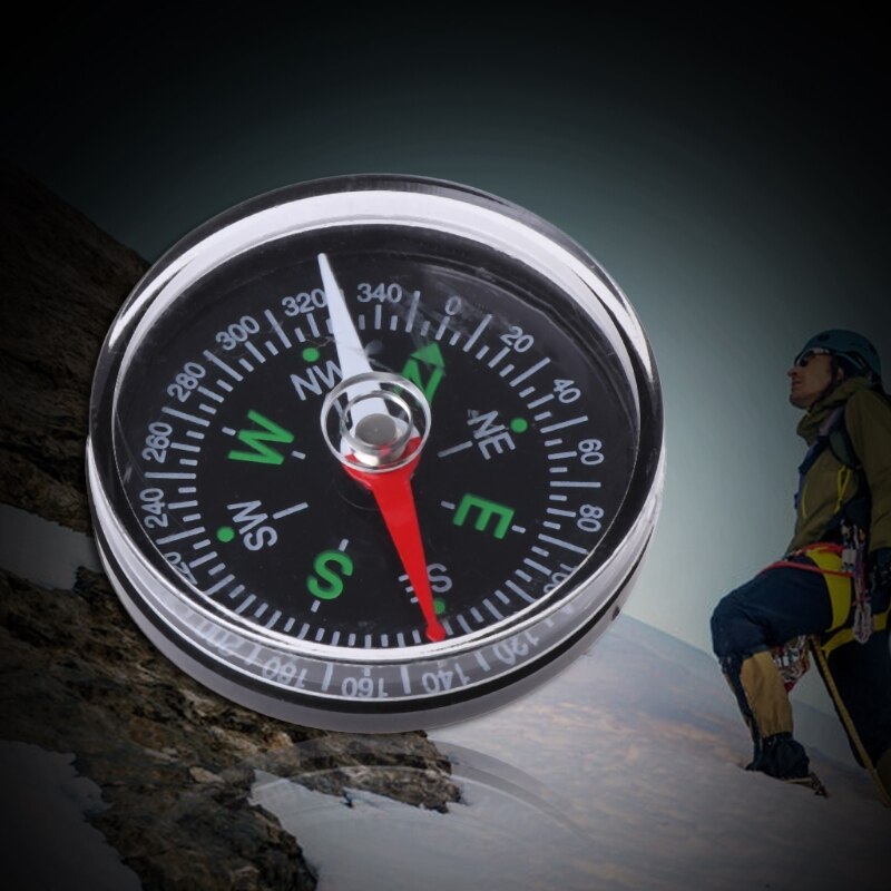 Camping Hiking Navigation Portable Handheld Compass Survival Practical Guider Grandado 3097