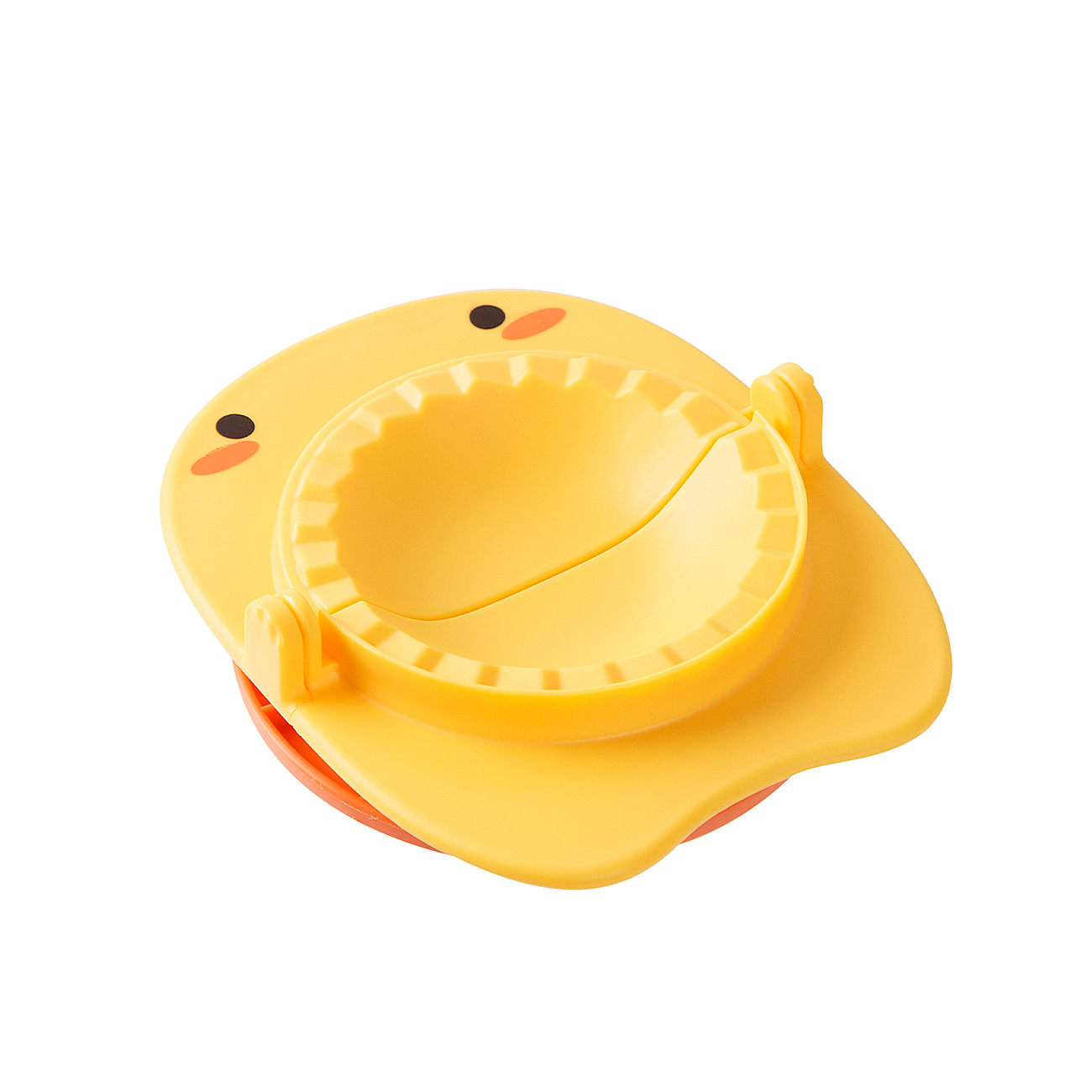 Moule à raviolis chinois, ustensile de cuisine, pour faire des raviolis et des tartes: YELLOW