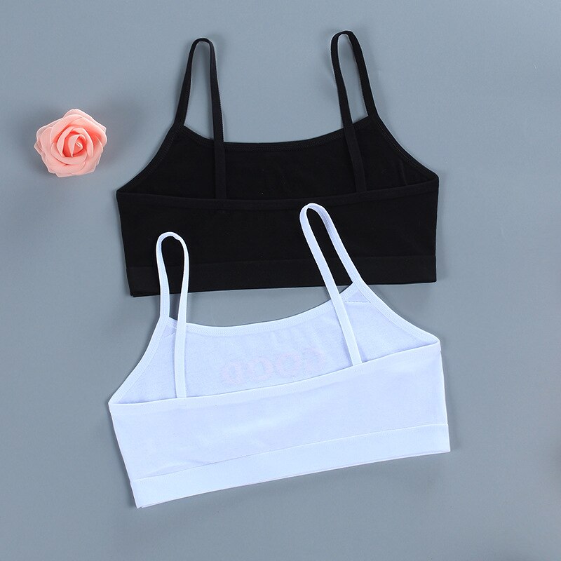 Bras for Teen Girl 8-15y Teen Underwear Puberty Training Bras 12 Year Kids Underwear Accessories Breathable Children Cute Bras