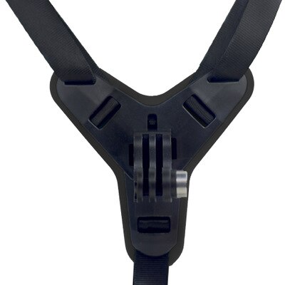 1PC casque intégral menton support de montage pour GoPro Hero 8 6 5 casque de moto menton support caméra accessoires pour Go Pro Hero 8: black