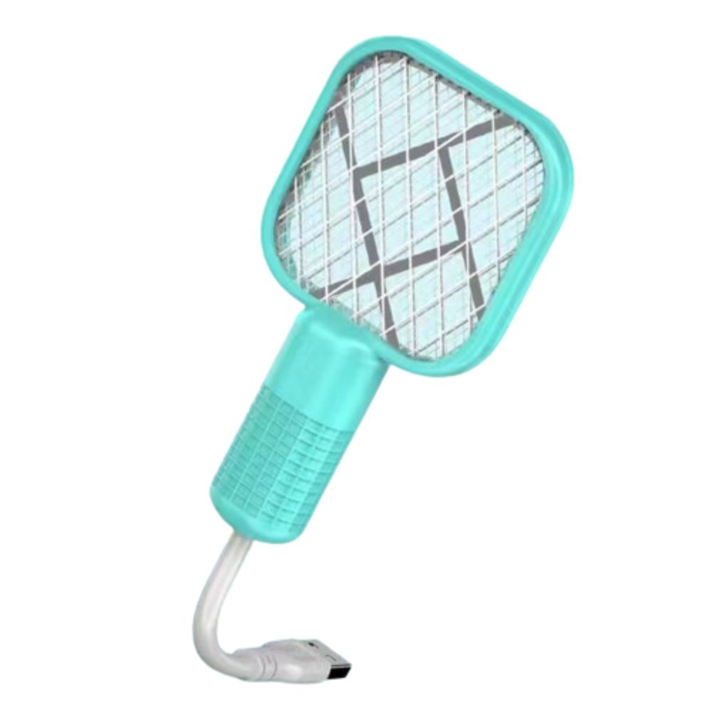 Duurzame USB Mug Swatter Val Elektrische Schok UV Licht Insect Racket Mini Draagbare Muggen Killer Lamp Thuis Outdoor: Licht Geel