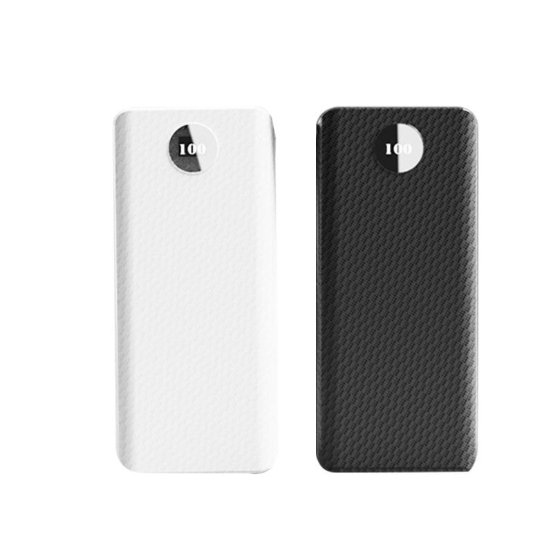 Coque double USB type-c pour batterie portable, Kit de bricolage 20000mAh 8x18650, étui de chargeur de batterie, Port Micro USB pour téléphones portables, accessoires 37MC