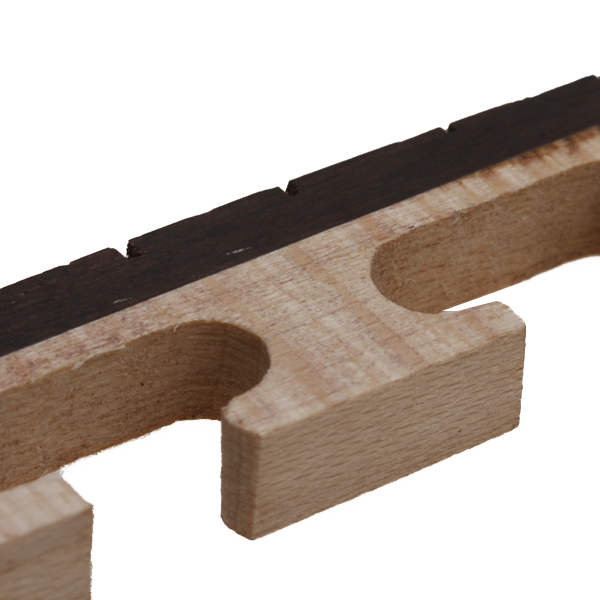 Piece Of Maple And Rosewood Bridge For 6 String Banjo Parts 21/32 Inch