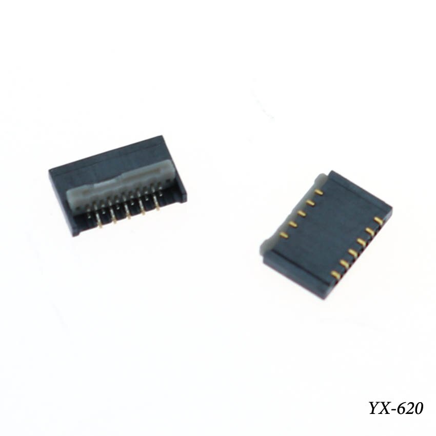 Yuxi 2 stk reservedeler for nintend switch ns joy con pcb board flex kabel kontakt socket klips reservedeler: D