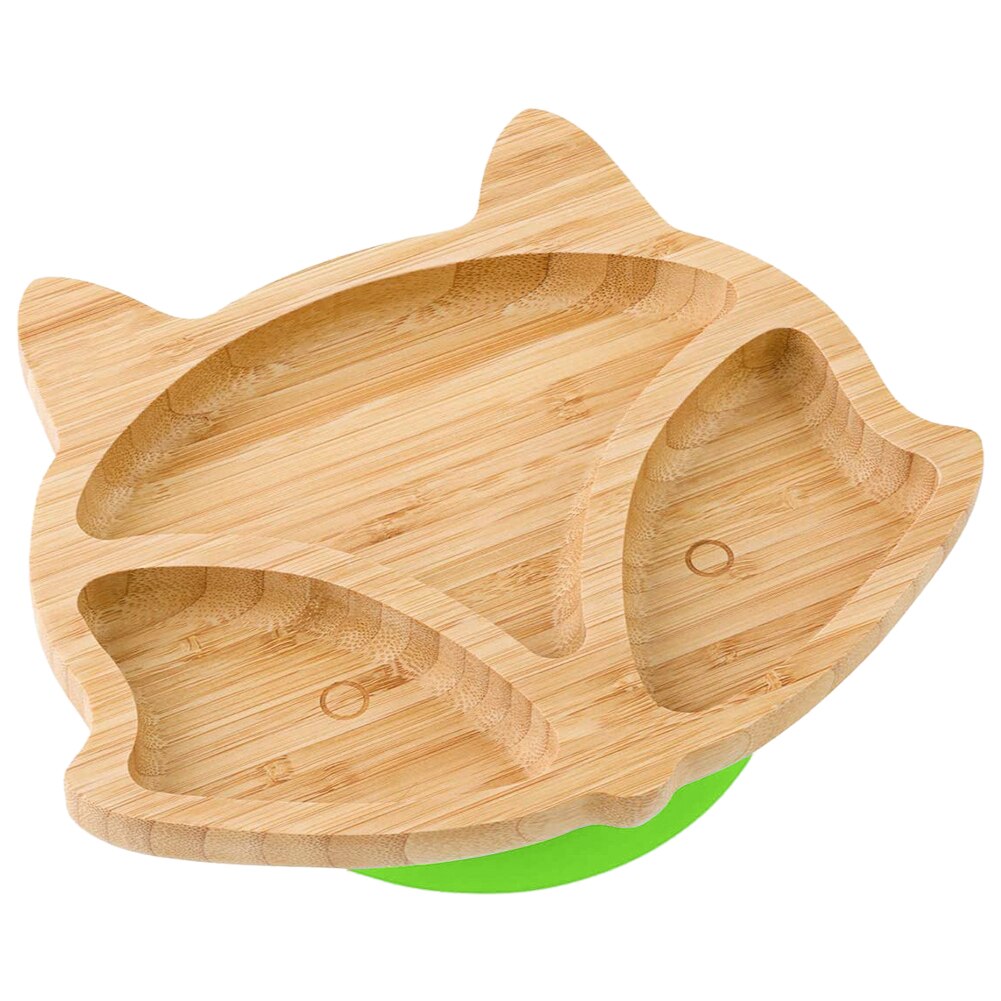 Wooden Baby Food Dishes Plate Kids Feeding Eating Set Platos Children Baby Servies Tableware Bowl Topper Tray Assiette Enfant