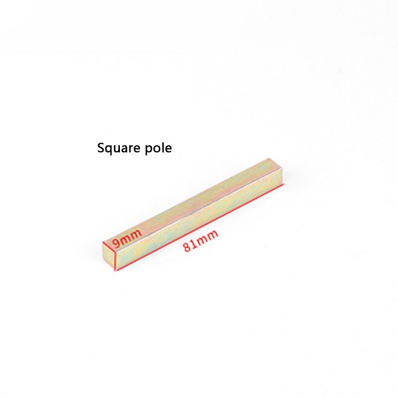 Modern Interior Furniture Hardware Door Lock Set Household Bedroom Door Lock Stainless Steel Split Lock and Tube Well Lock: Square pole