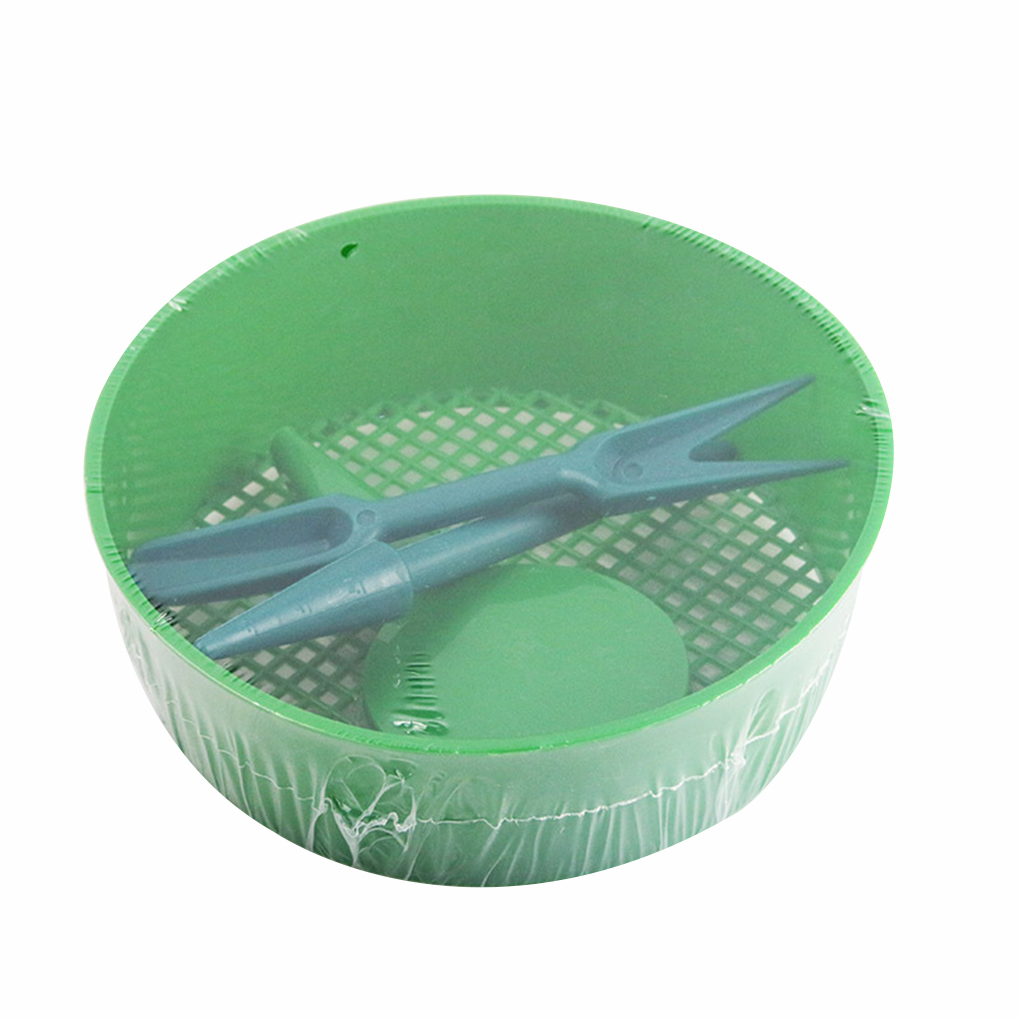 Sowing Tools Seeder Dial Adjustable Seed Dispenser Sower Seeder Farm Sowing set soil screen punching and transplanting device