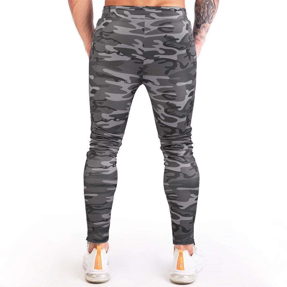 Camo Running Jogging Broek Mannen Joggers Fitness Workout Joggingbroek Slim Fit Sport Broek Mannelijke Gym Training Broek Sportkleding