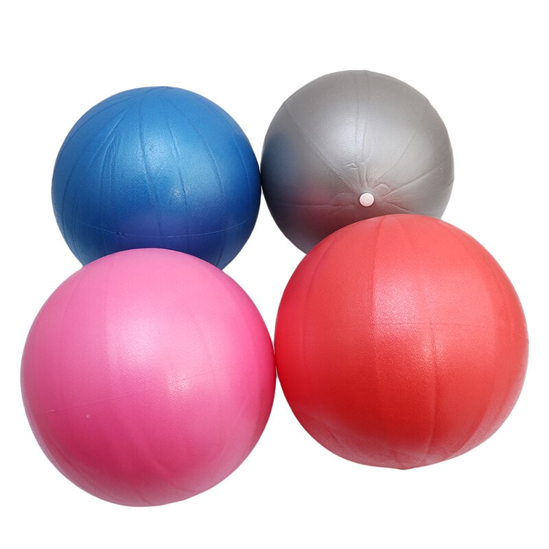 25cm opblaasbare yogaballen, fitnessoefeningen, pilatesballen, balansoefeningen, gympomp, yoga, balansbal, training, yogaballon