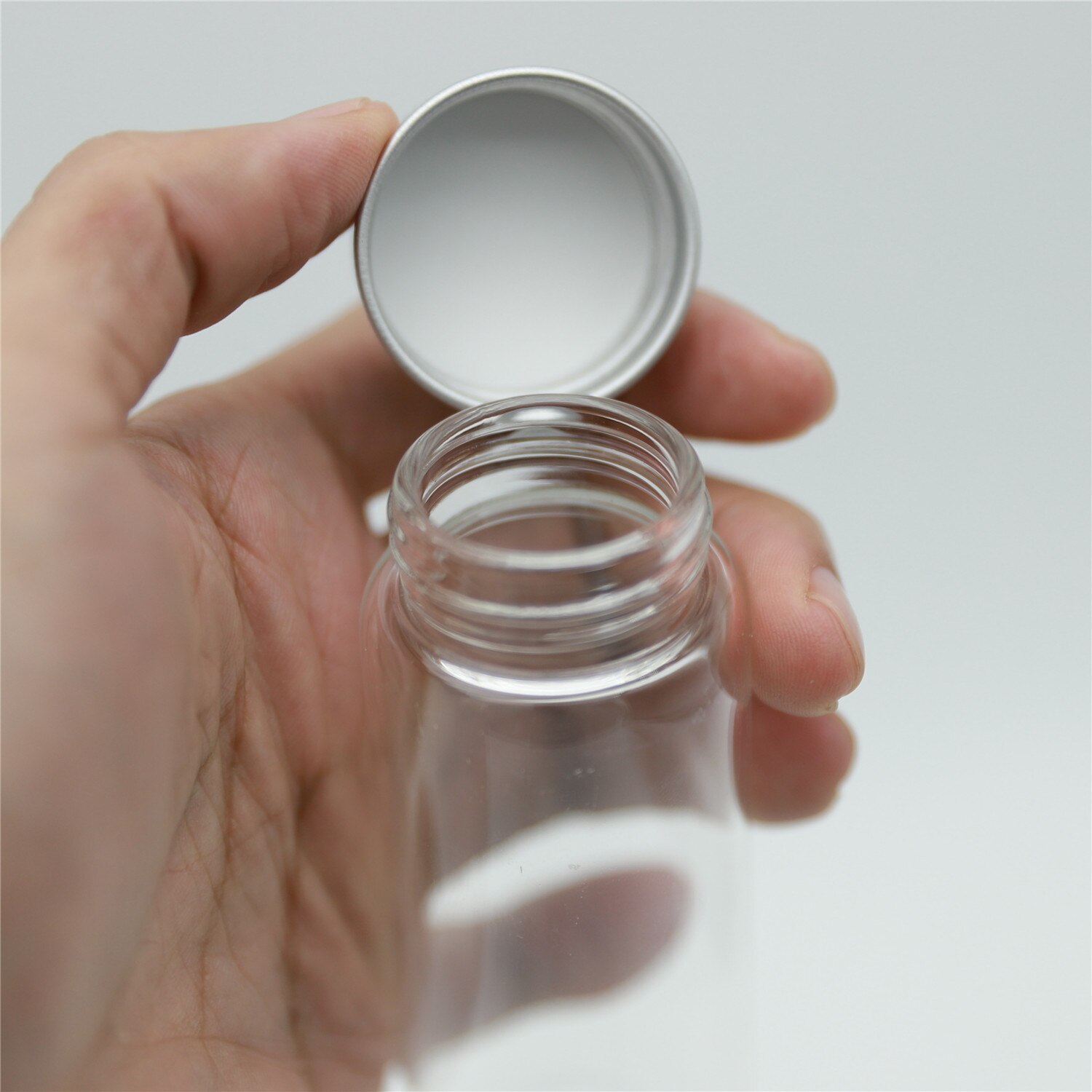 12 pz/lotto 37 * 120mm100ml bottiglia di vetro provetta vasetti di vetro bottiglie DECORATIVE vetro spezie stoccaggio vasetti fai da te contenitori