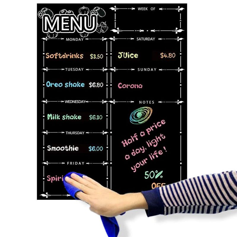 Magnetische Kühlschrank Tafel, Wöchentlich Menü Mahlzeit Planer Lebensmittelgeschäft Einkaufen Liste Bord Kühlschrank Memo Gremium Kühlschrank Tafel