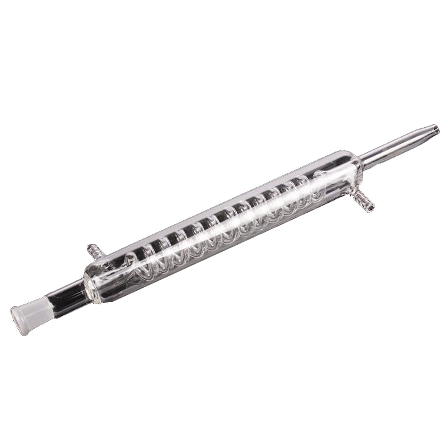 Lab Distillation Aparatus Glassware Kits:Distillation Flask,Condenser,Ox Horn Tube, Separatory Funnel, Flat-bottomed Flask: condenser