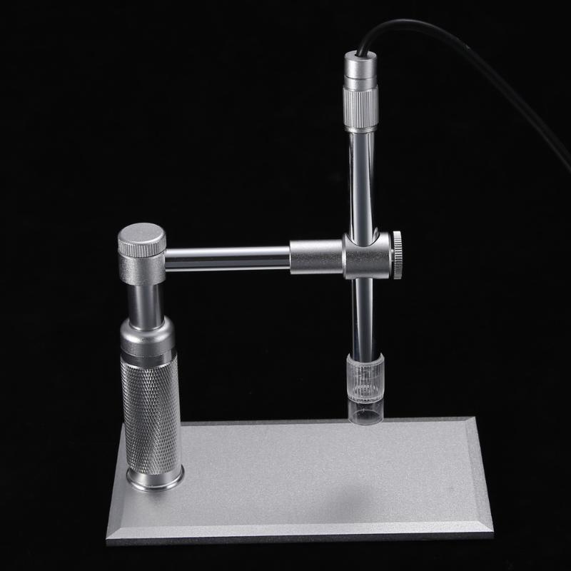 2MP USB Digital Microscope 500x 8 LED Camera Stand Microscopy CMOS Sensor 2 Megapixel Light Source 8 LED Control Wheel Adjust