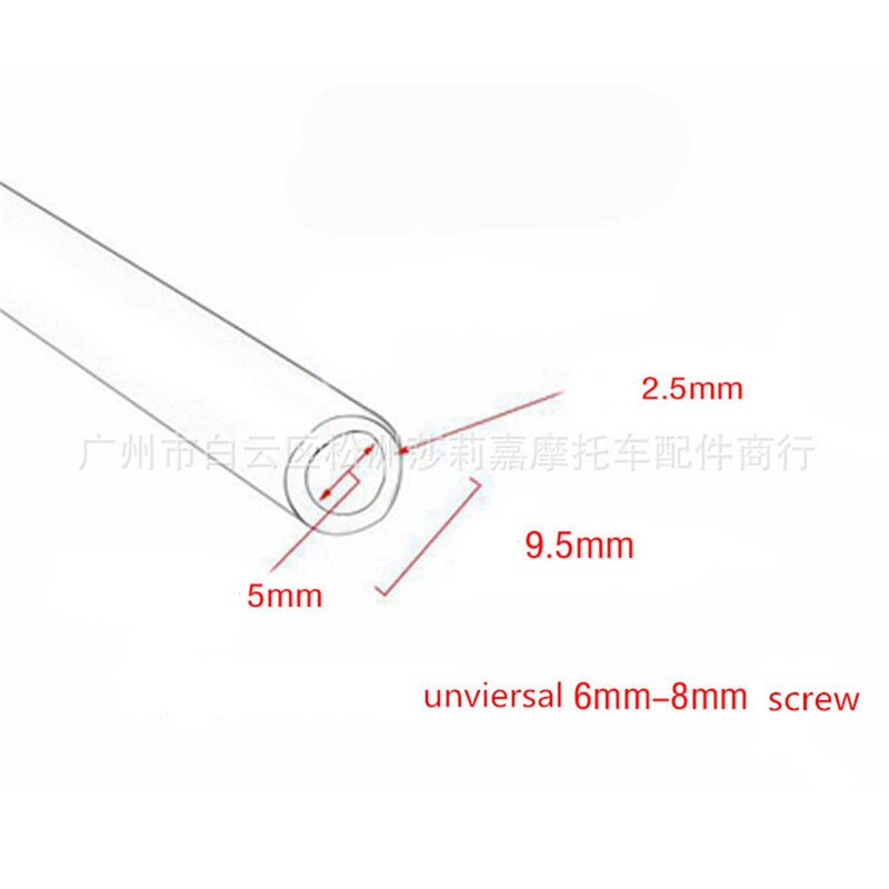 1M moto gas oil hose fuel line petrol tube pipe dirt pit bike ATV oil line for yamaha ktm honda suzuki motorcycle accessories