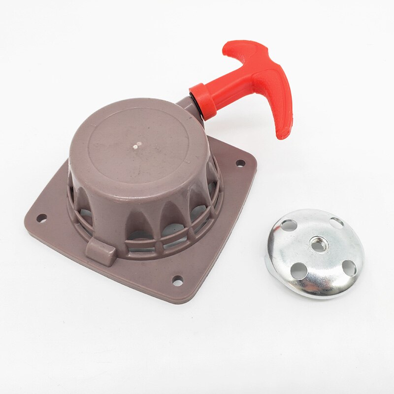 Rewind Recoil Starter Pulley Plate Kit For 139 Engine Motor 4 Stroke Brush cutter Trimmer 139F 34.6cc Lawn Mower Spare Parts