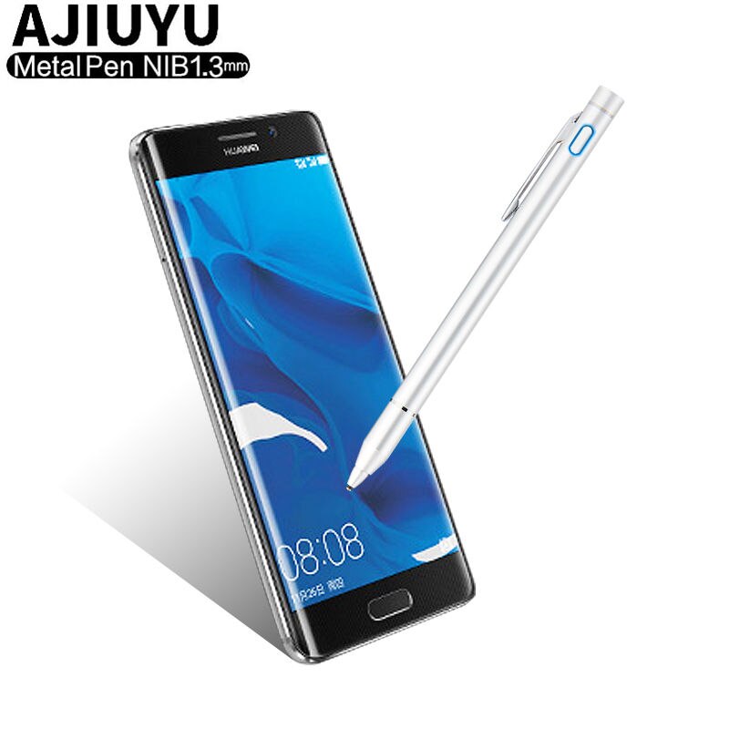 Actieve Pen Stylus Capacitieve Touchscreen Voor Huawei Mate 10 Pro 9 8 7 P 6 P10 Plus P9 P8 P7 mate9 Honor Plus Case Mobiele telefoon