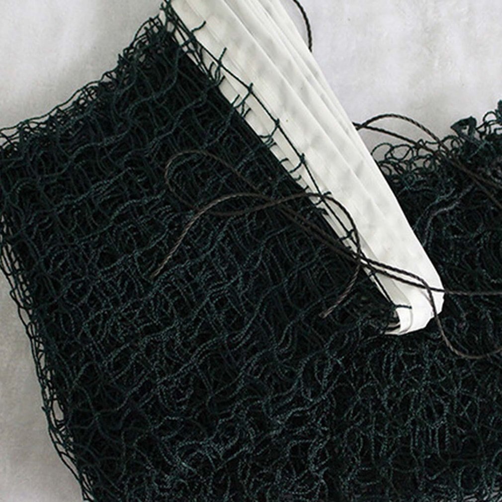 Portable Size Portable Standard Braided Badminton Net Square Mesh Standard Braided Badminton Training Tools