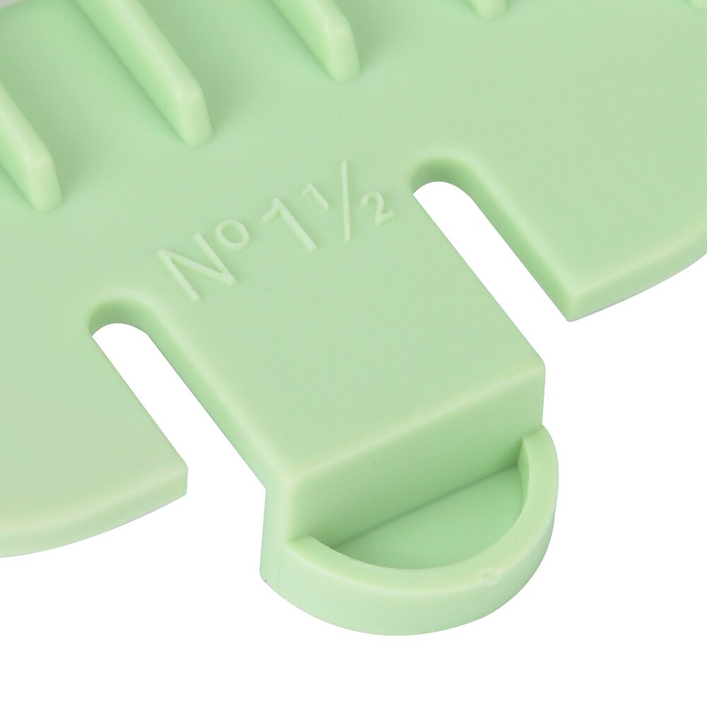 2 stücke Professionelle Salon Guide Kamm 1,5mm 3mm Set Bunte Grenze Kamm Set für Elektrische Haar Trimmer Rasierer friseur Werkzeug