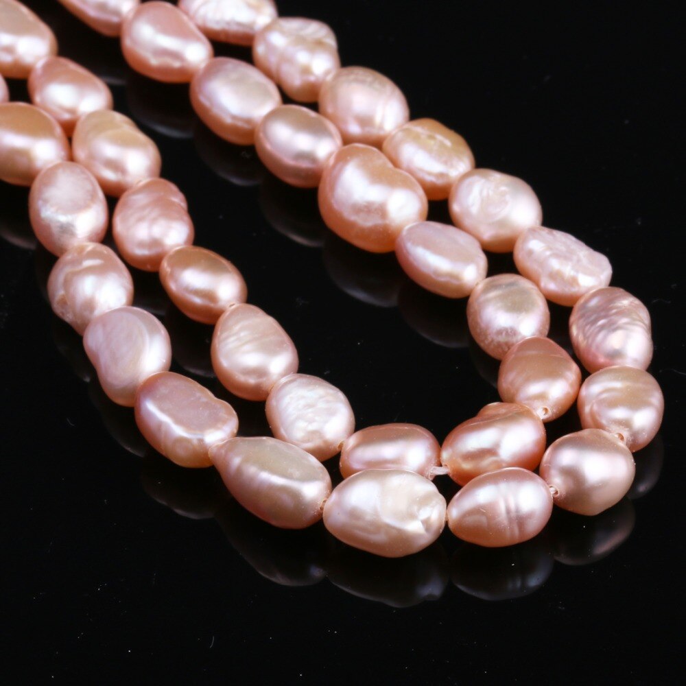 Natural Pearls Freshwater Cultured loose Beads for Jewelry Making DIY Bracelet Necklace Earrings Strand 13 Inches Size 6-7mm