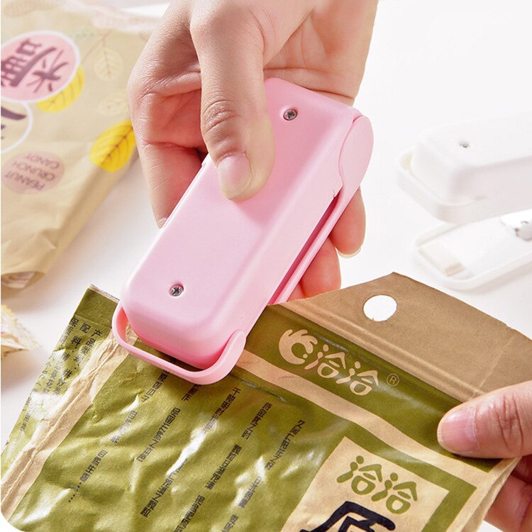 Portable Mini Sealing Household Machine Heat Sealer Capper Food Saver For Plastic Bags Package Mini Tools Kitchen Accessories