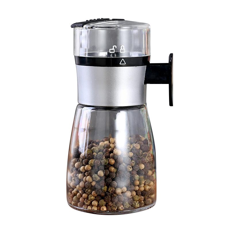 Push-type Salt Dispenser Spice Jar Shaker Seasoning Container Kitchen Gadgets