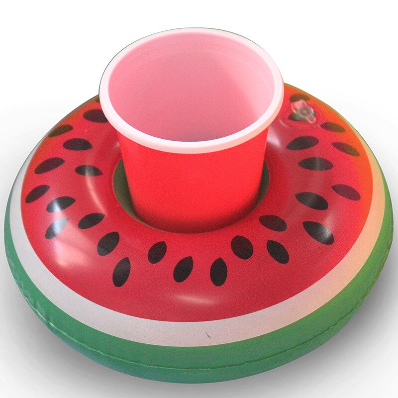 Mini Drijvende Bekerhouder Zwembad Zwemmen Ring Water Speelgoed Party Drank Boten Baby Zwembad Speelgoed Opblaasbare Drink Houders Swimring C: 4