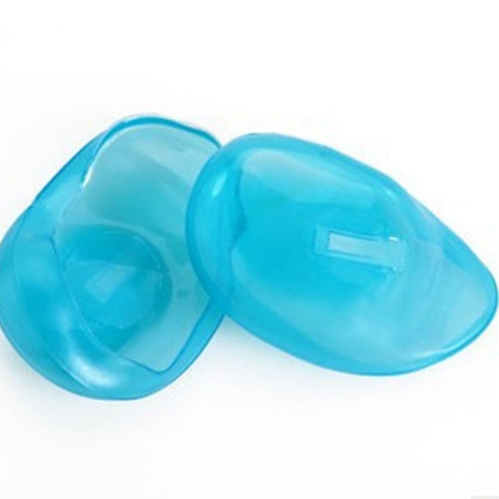 Siliconen Transparante Kappers Dye Haar Tab Kappers Gereedschap Kapsalon Haarverf En Olie Zachte Shampoo Oorbeschermer
