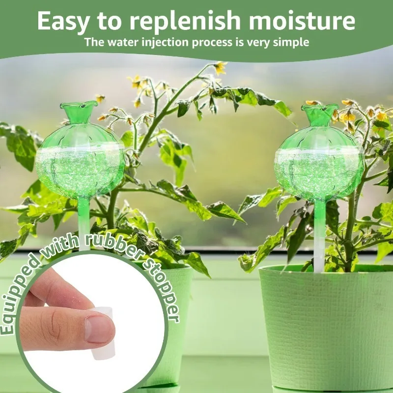 Automatische Drip Spike Irrigatiesysteem Glas Zelf Watering Apparaat Bloem Plant Auto Water Druppelaar Apparaat Tuinieren Watering Tool