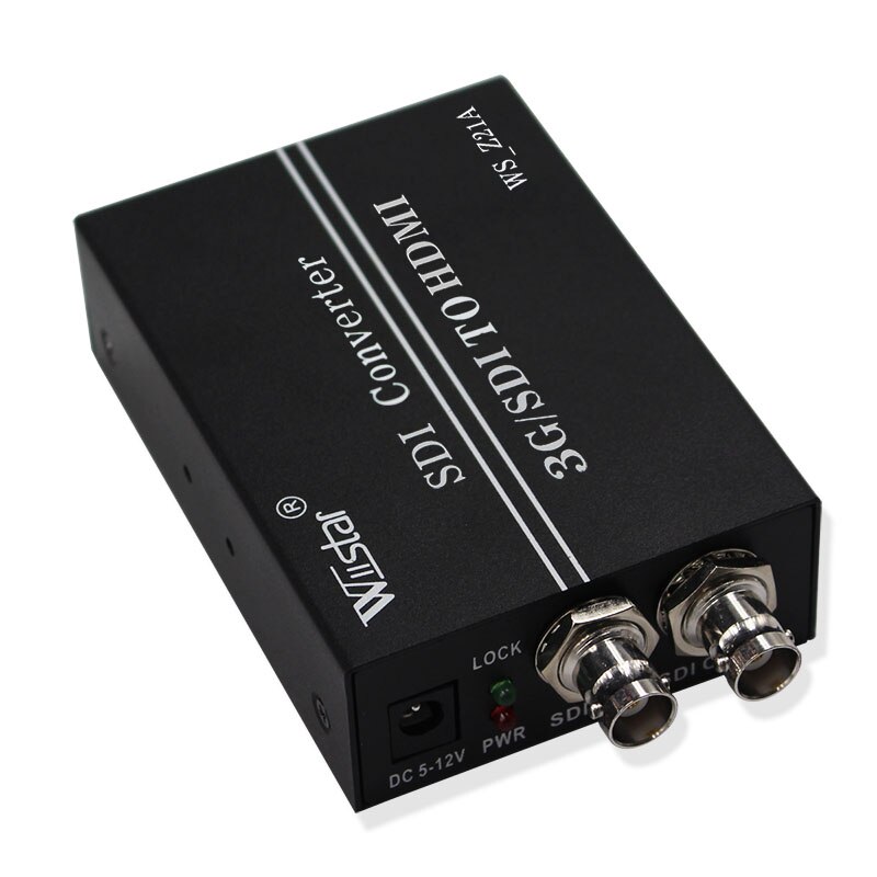 Wiistar 3G SDI to HDMI&sdi Converter Box 1080p for HDTV Monitor HD-SDI to HDMI Converter