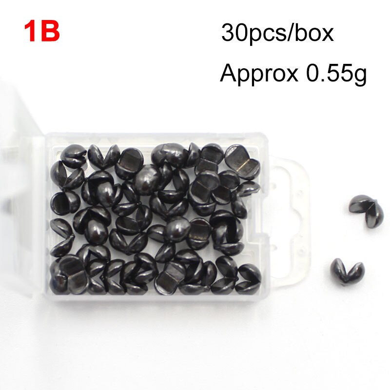 Accessoires pour la pêche à la carpe, 50 pièces, bouchon de Micro appât, bouillettes, support d'appât pour plate-forme à cheveux: 1B