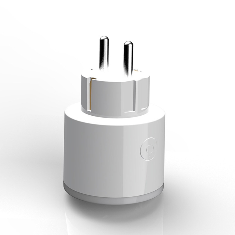 Eu smart trådløs stikkontakt, uttak for wifi-fjernkontroll til hjemmet, timer for stemmestyring, lett å demontere, smart lifi-app