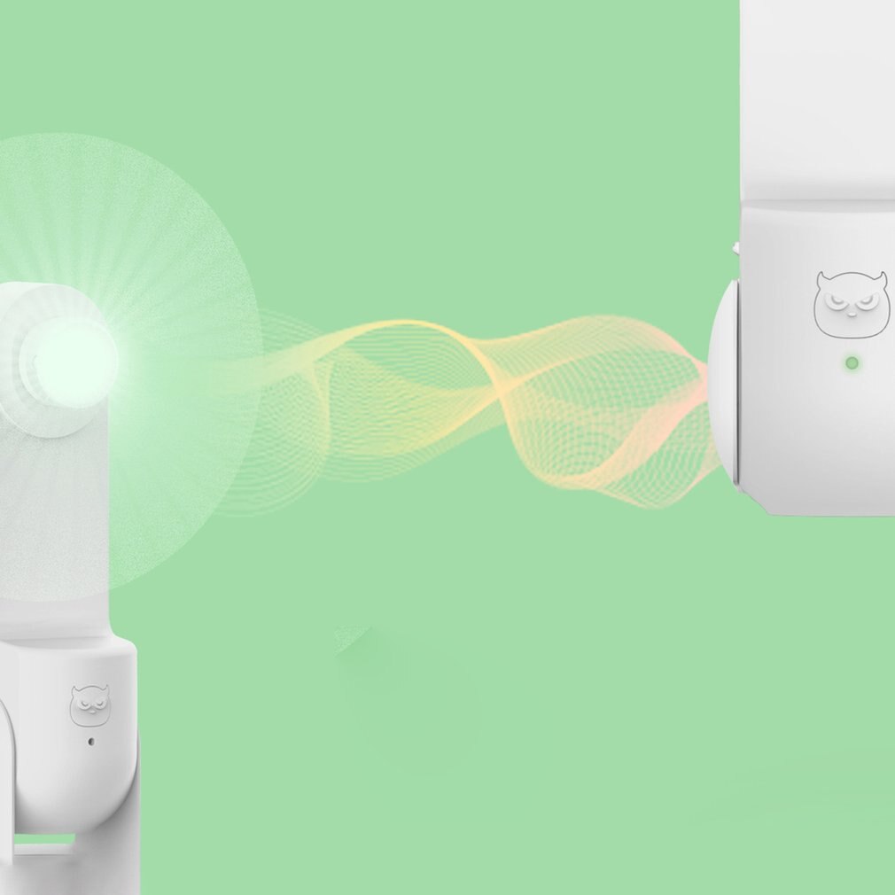 Mini Ventilator Draagbare Ventilator 2000Mah Blijvende Stille Opvouwbare Usb Oplaadbare Ventilator Met Power Bank En Zaklamp Functie