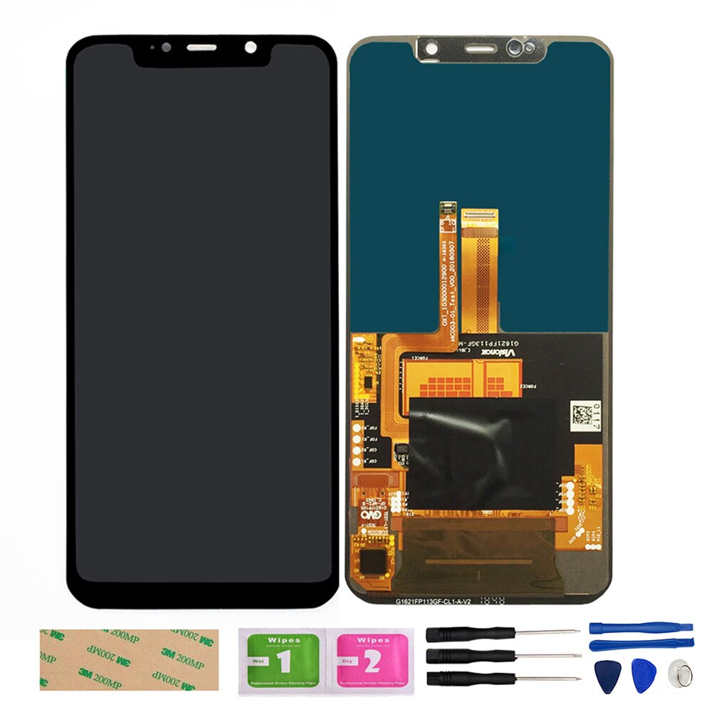 Mobile Phone LCD Display Screen For Leagoo S10 LCD Display Touch Screen Digitizer Sensor Panel: S10 Black Tool