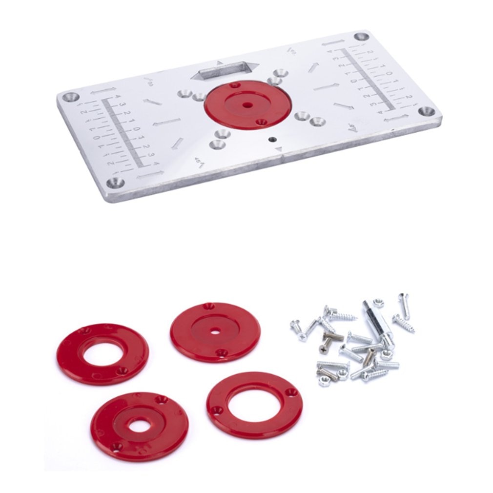 aluminium router płytka stołowa frezarka robić drewna modele trymer grawerka z 4 pierścieniami robić sprzedaży ławki robić obróbki drewna