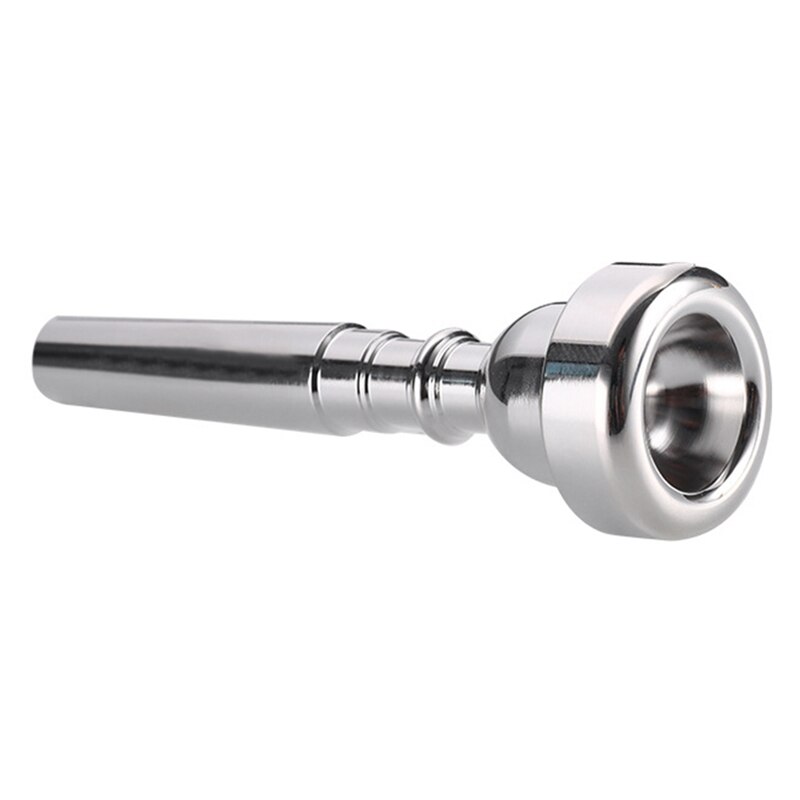 Muziekinstrument Major 351 Serie Standaard Trompet Mondstuk 3C 5C 7C 1.5C Verzilverd: Default Title