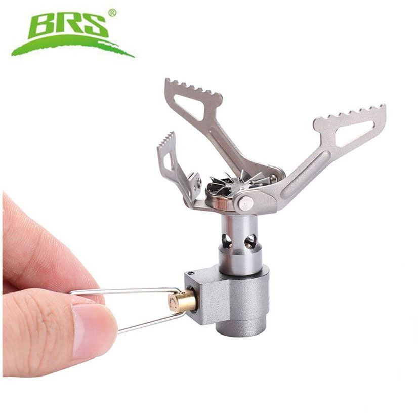 BRS-3000T Ultralichte 25G Titanium Legering Camping Kachel Outdoor Miniatuur Gas Brander Picknick Cookout