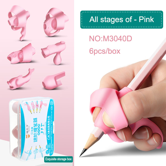 Kinder Potlood Grepen Voor Kinderen Handschrift Training Houding Correctie Penhouder Zachte Siliconen Homeschool Benodigdheden Voor Beginners