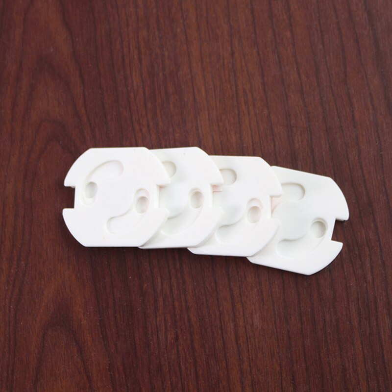 1/5Pcs Eu Stopcontact Anti Elektrische Shock Stekkers Protector Cover Stopcontact Baby Kind Kids Safety Guard bescherming TXTB1: 5pcs white