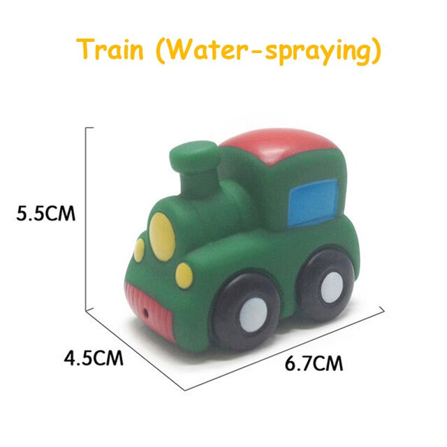 Giocattoli d&#39;acqua per bambini cartone animato classico doccia bagno macchinine treno barche bagno nuoto bagno doccia giocattoli educativi per bambini regalo: TRAIN